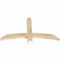 Ekena Millwork Bellingham Rough Sawn Timber Gable Bracket, Douglas Fir, 48"W x 26"H x 2"D x 4"F, 13/12 Pitch GBW048X26X0204BEL00RDF - alternate 5